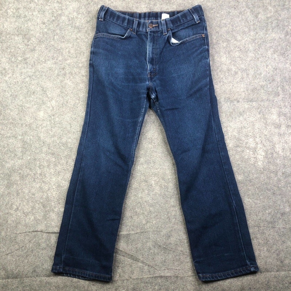 Vintage Levi’s 547 Jeans Size 34x29(31x27) Tab Blue Stretch Denim 1999 Ranch